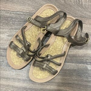 Asics Bronze Strappy Sandals